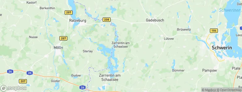 Bernstorf, Germany Map
