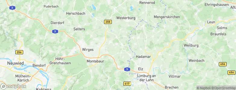Berod bei Wallmerod, Germany Map