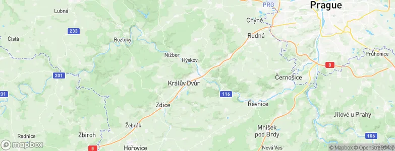 Beroun, Czechia Map