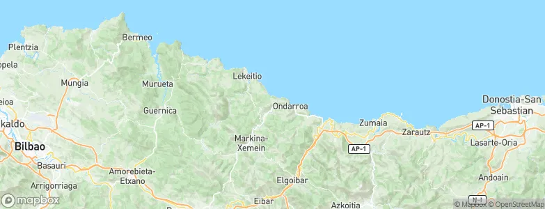 Berriatua, Spain Map