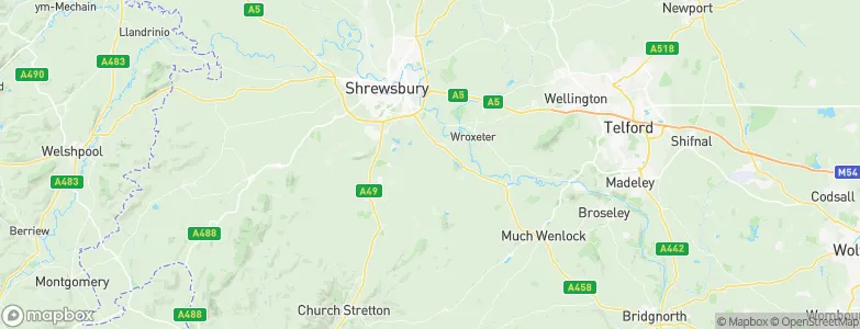Berrington, United Kingdom Map