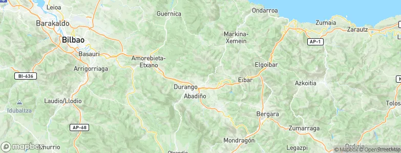 Berriz, Spain Map