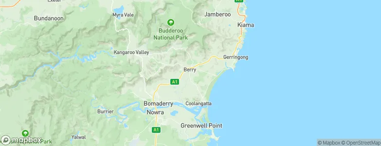 Berry, Australia Map