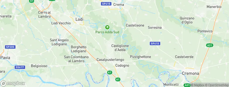 Bertonico, Italy Map