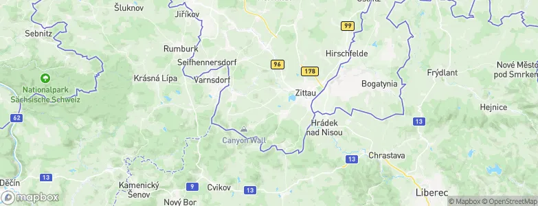Bertsdorf, Germany Map