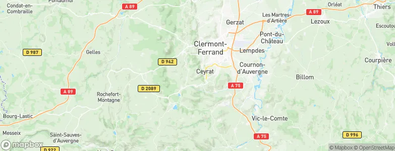 Berzet, France Map