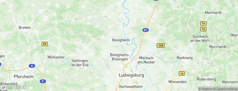 Besigheim, Germany Map