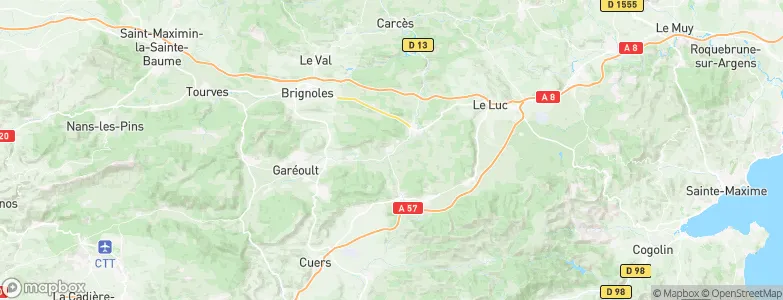 Besse-sur-Issole, France Map