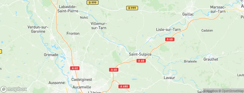 Bessières, France Map