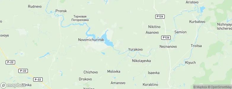 Bestuzhevo, Russia Map
