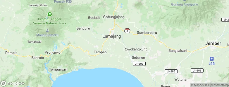 Besukan, Indonesia Map