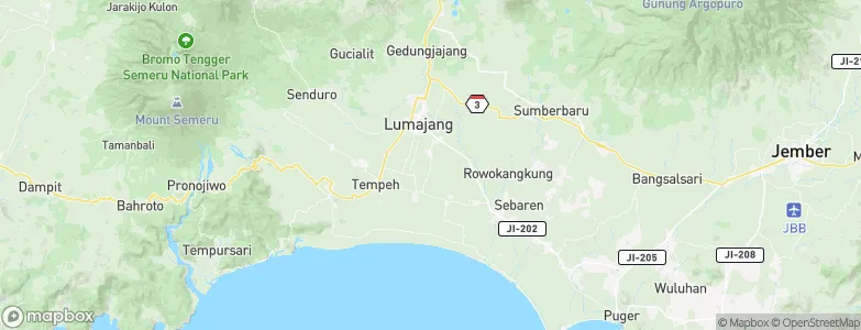 Besukrejo, Indonesia Map