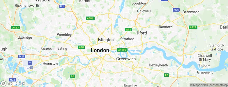 Bethnal Green, United Kingdom Map