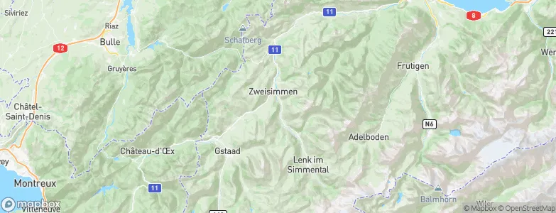 Bettelried, Switzerland Map