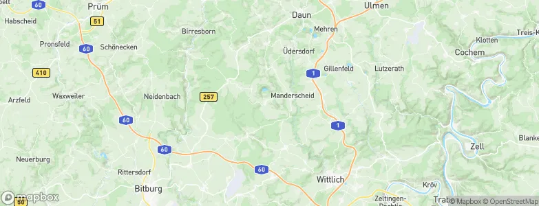 Bettenfeld, Germany Map