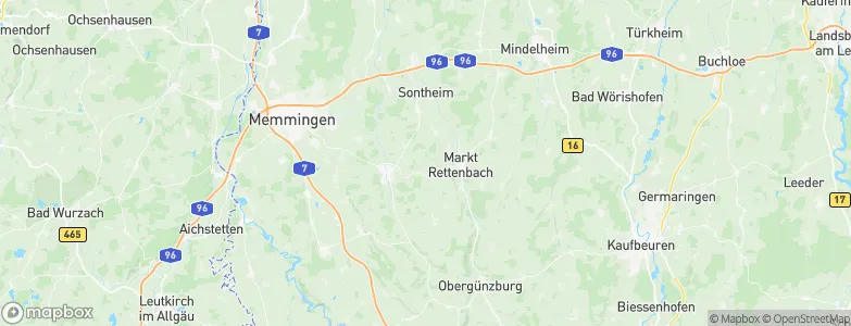 Betzisried, Germany Map