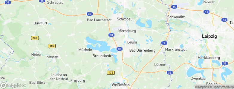 Beuna, Germany Map