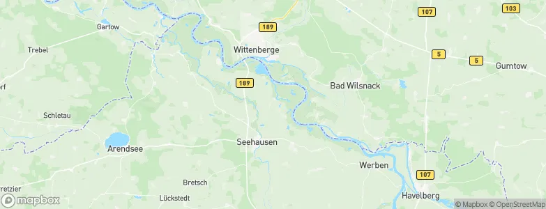 Beuster, Germany Map