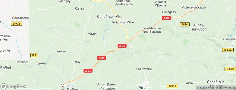 Beuvrigny, France Map