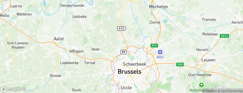 Bever, Belgium Map