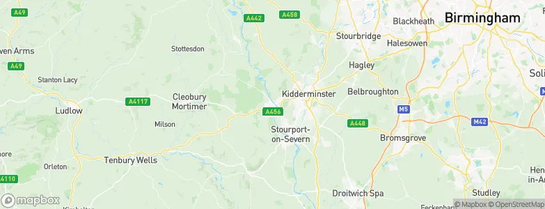 Bewdley, United Kingdom Map