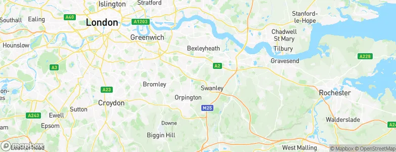 Bexley, United Kingdom Map