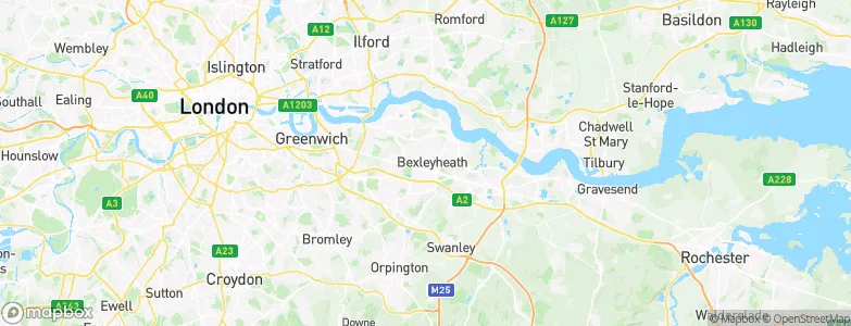 Bexleyheath, United Kingdom Map
