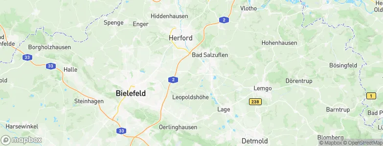 Bexten, Germany Map