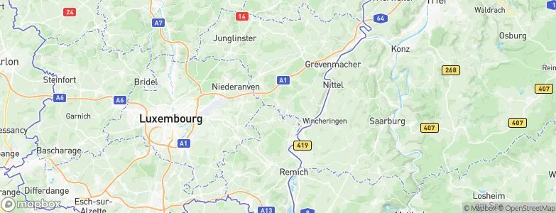 Beyren, Luxembourg Map