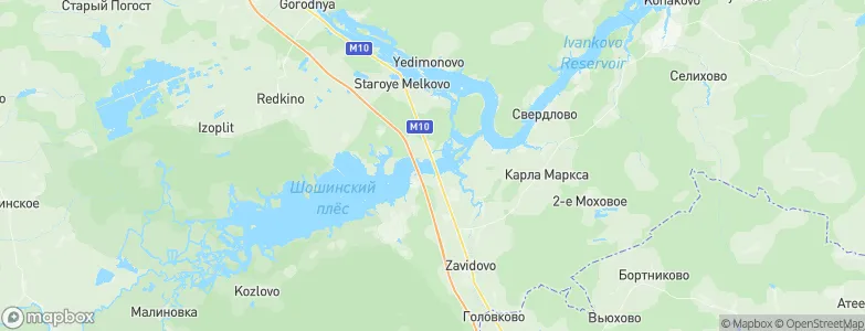 Bezborodovo, Russia Map