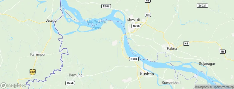 Bherāmāra, Bangladesh Map