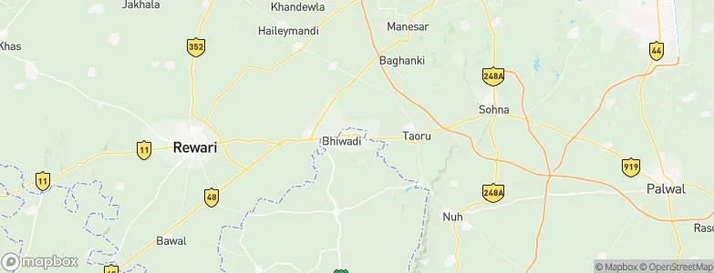 Bhiwadi, India Map