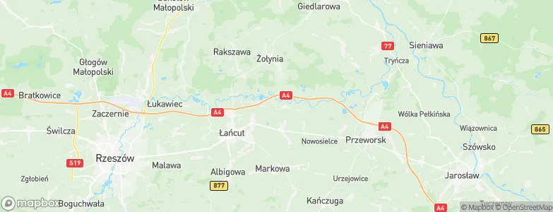 Białobrzegi, Poland Map