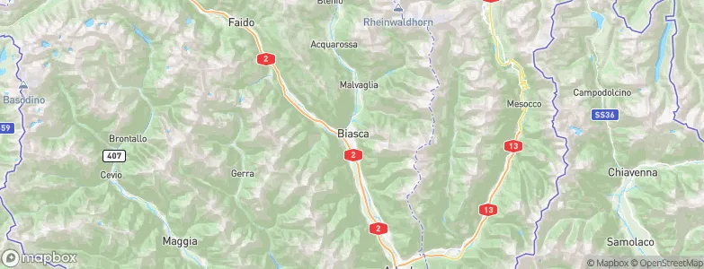 Biasca, Switzerland Map