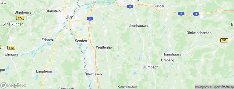 Biberachzell, Germany Map
