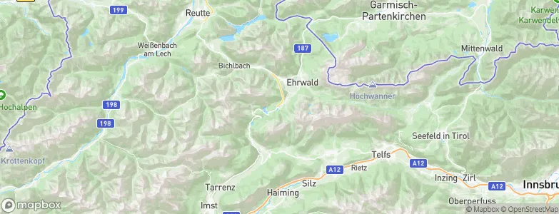 Biberwier, Austria Map
