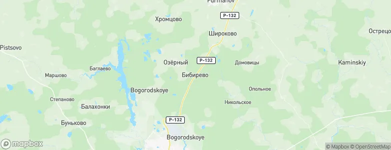 Bibirëvo, Russia Map