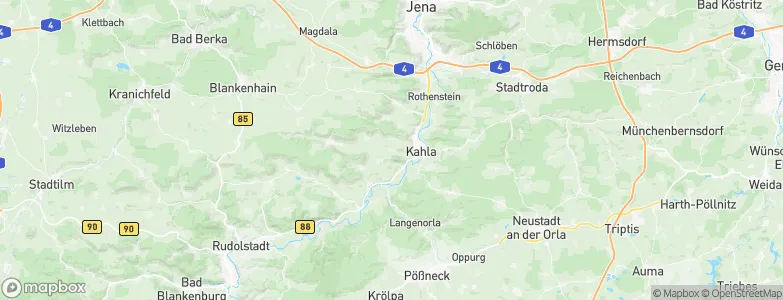 Bibra, Germany Map