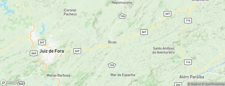 Bicas, Brazil Map