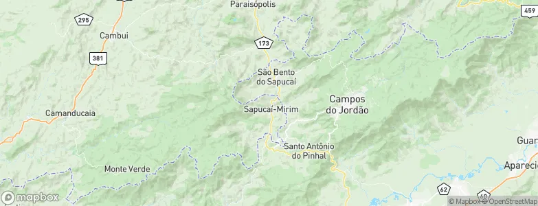 Bicudo, Brazil Map
