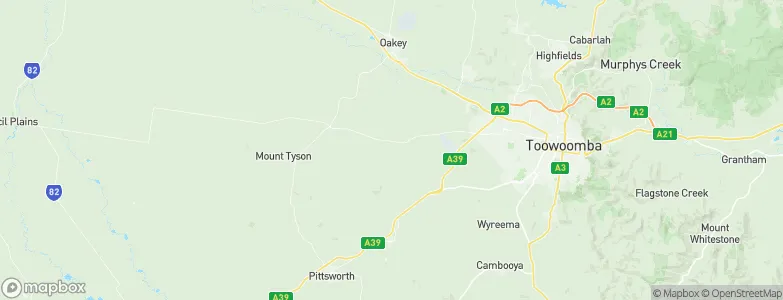 Biddeston, Australia Map