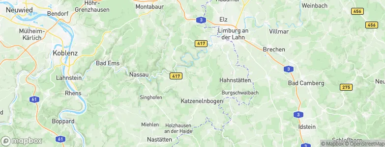 Biebrich, Germany Map