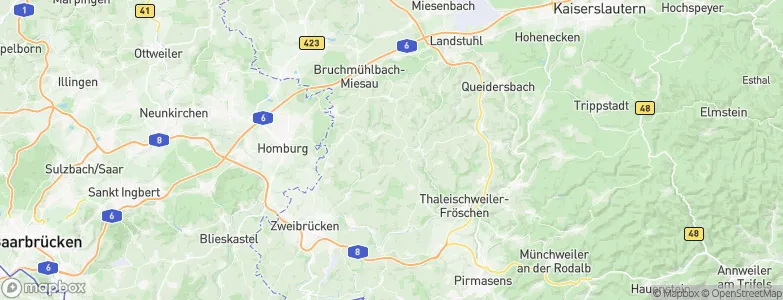 Biedershausen, Germany Map