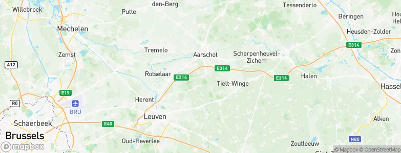 Biest, Belgium Map