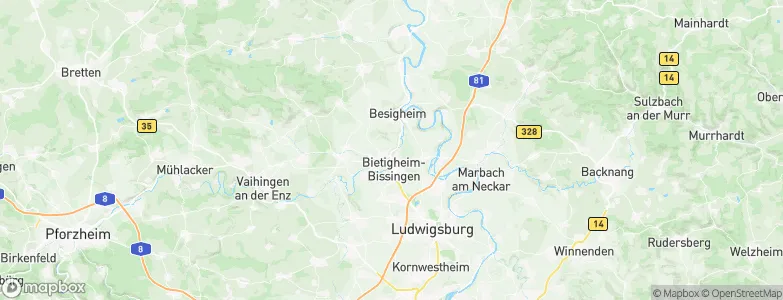 Bietigheim-Bissingen, Germany Map