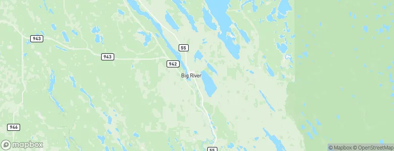 Big River, Canada Map