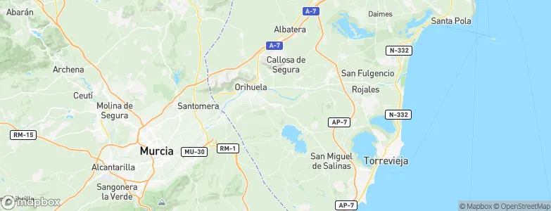 Bigastro, Spain Map