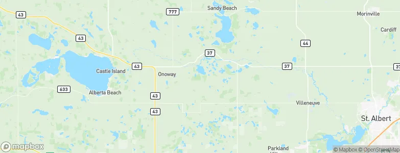 Bilby, Canada Map