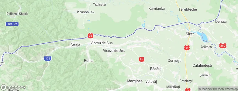 Bilca, Romania Map