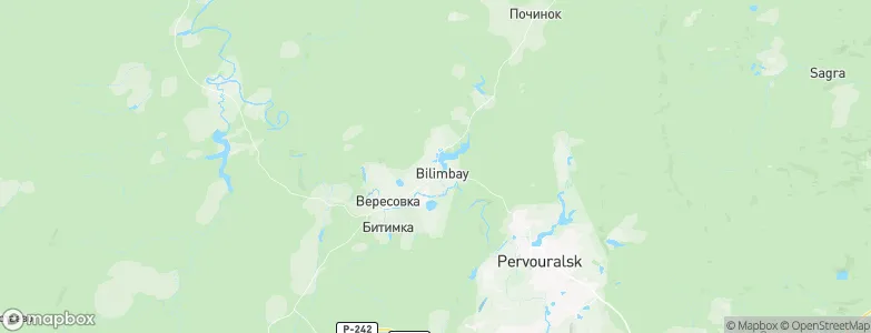 Bilimbay, Russia Map